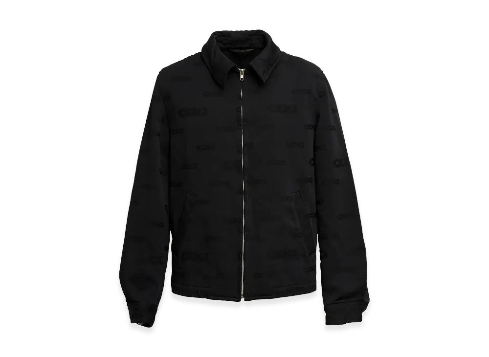 COMME des GARCONS CDG Polyester Jacquard Garment Treated Classic Blouson "Black"