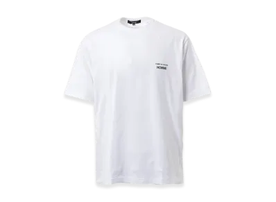 COMME des GARCONS HOMME Cotton Plain Logo T-Shirts "White"