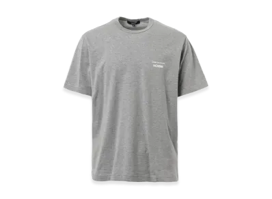 COMME des GARCONS HOMME Cotton Plain Logo T-Shirts "Gray"