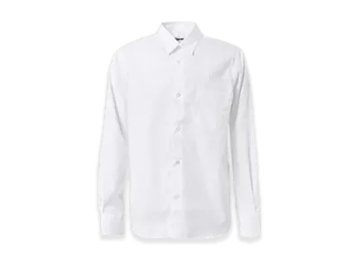 COMME des GARCONS HOMME Cotton Plain Shirts "White"