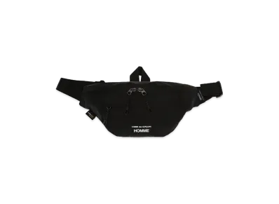 COMME des GARCONS HOMME Polyester Cordura Waist Bag "Black"