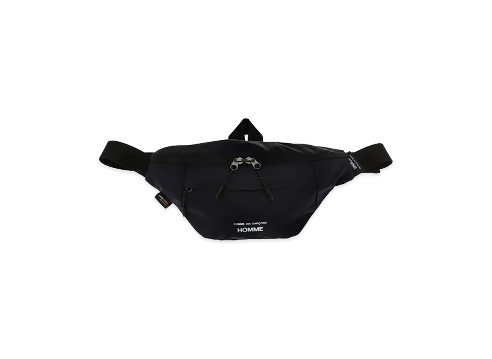 COMME des GARCONS HOMME Polyester Cordura Waist Bag "Navy"