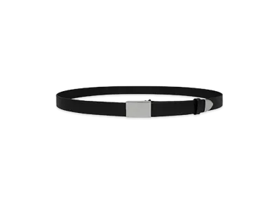 COMME des GARCONS HOMME Steer Oil Smooth Leather Belt (30mm) "Black"
