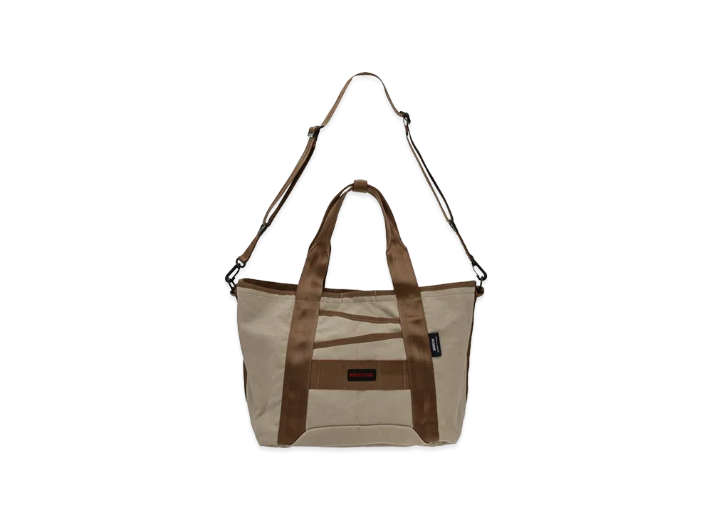 COMME des GARCONS HOMME x Briefing W-Name Cotton Canvas Bag "Beige"