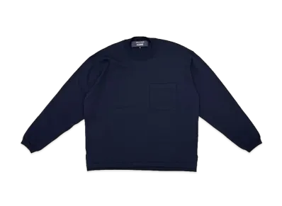 COMME des GARCONS HOMME Cotton Wool Oversize Knit "Navy"