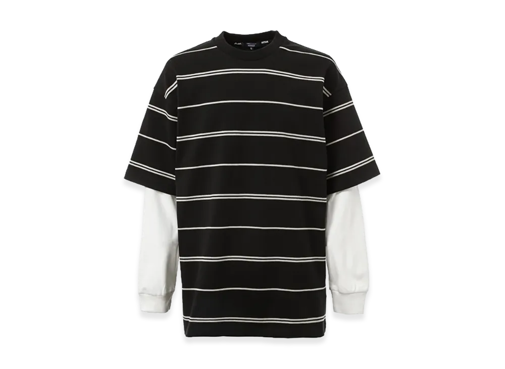 COMME des GARCONS HOMME Doubled Sleeves T-Shirts "Black"