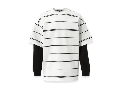 COMME des GARCONS HOMME Doubled Sleeves T-Shirts "White"