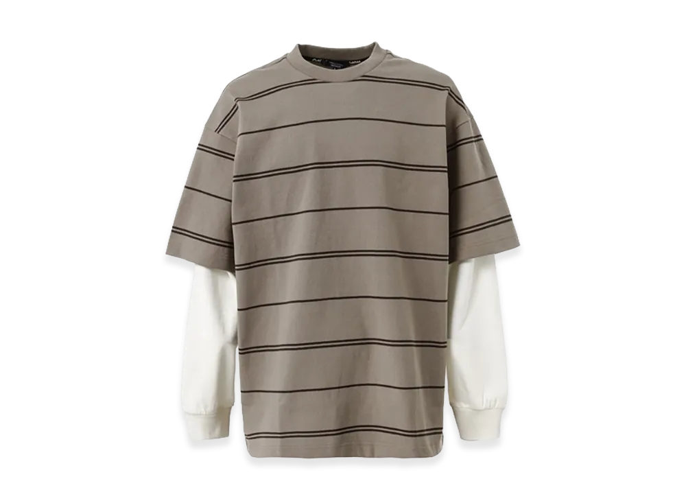 COMME des GARCONS HOMME Doubled Sleeves T-Shirts "Beige"