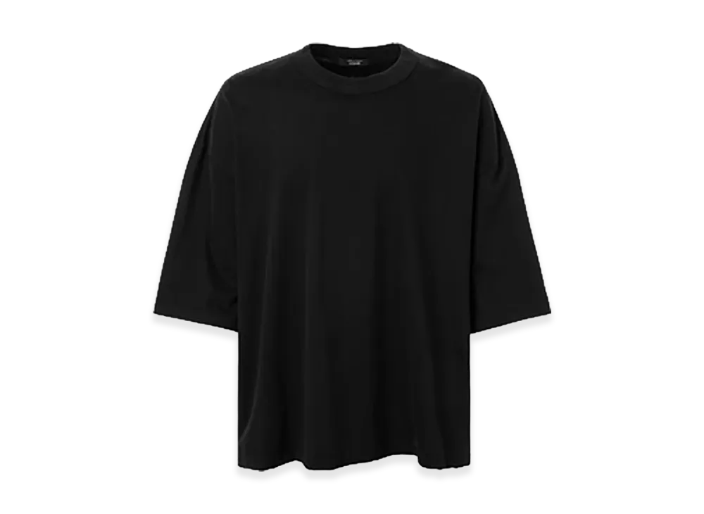 COMME des GARCONS HOMME Cotton Plain T-Shirts "Black"