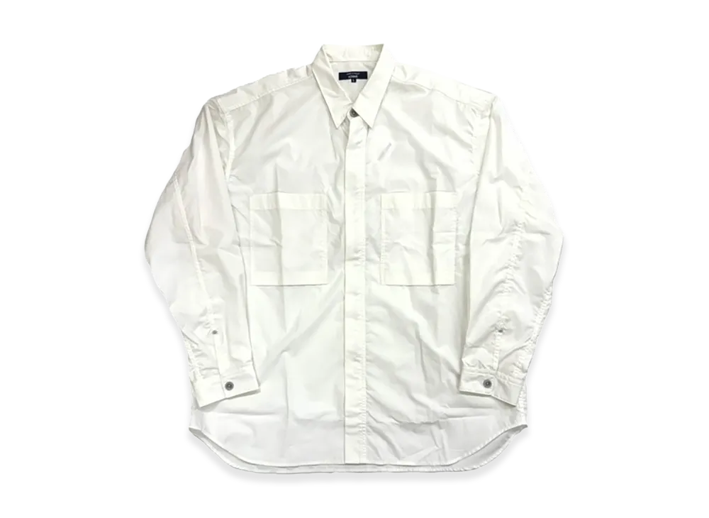 COMME des GARCONS HOMME Cotton Typewriter Shirts "White"