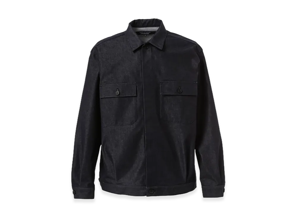 COMME des GARCONS HOMME Cotton Denim Blouson "Indigo Blue"