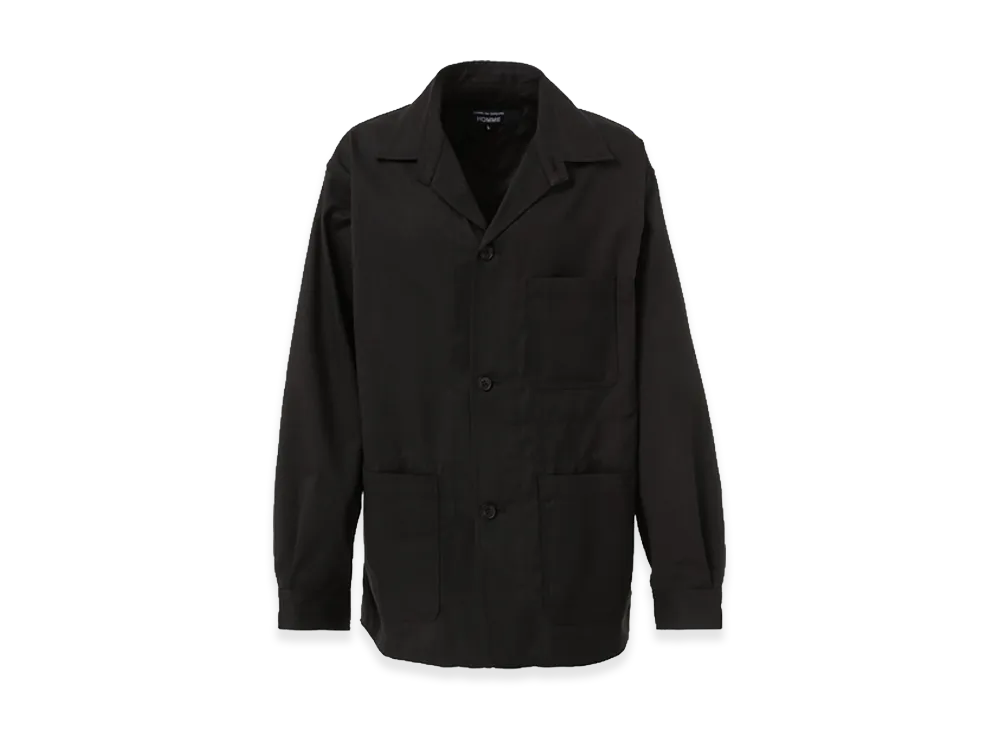 COMME des GARCONS HOMME Ester Wool Twill Jacket "Black"