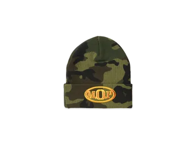 Supreme x M.O.P. Beanie "Woodland Camo"