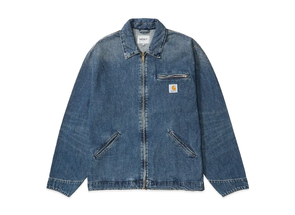 Carhartt WIP Og Detroit Jacket "Blue(Dark Used Wash)"