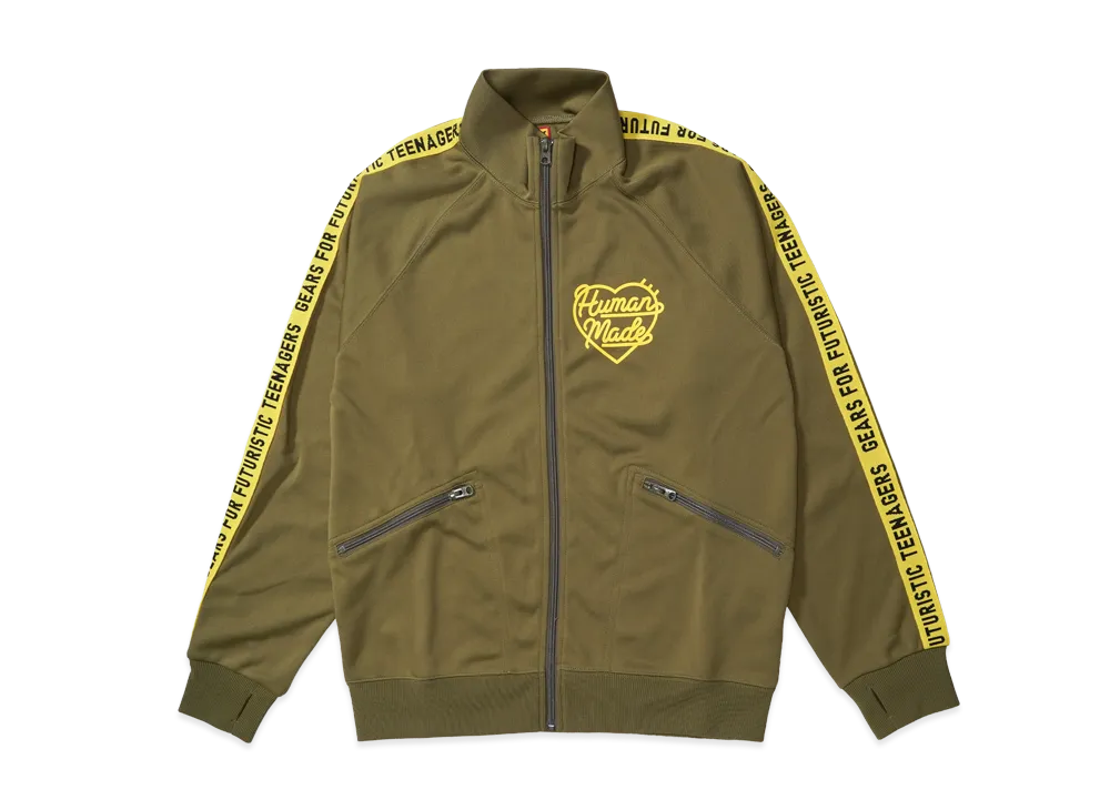 HUMAN MADE Track Jacket "Olive Drab" HM25JK028