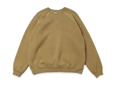 A.PRESSE Vintage Double V Sweatshirt "Gold"