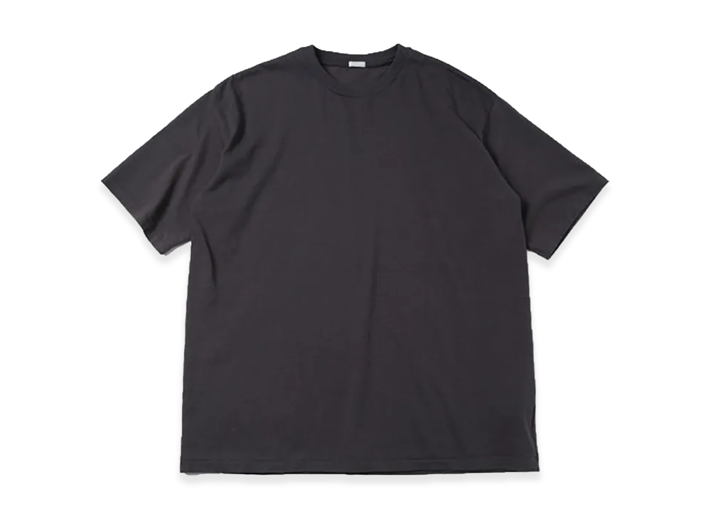 A.PRESSE Cashmere Blend S/S T-Shirt "Charcoal"