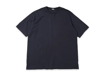 A.PRESSE Cashmere Blend S/S T-Shirt "Dark Navy"