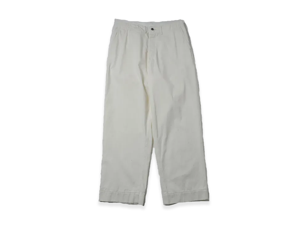 A.PRESSE Vintage Chino Trousers "Natural"