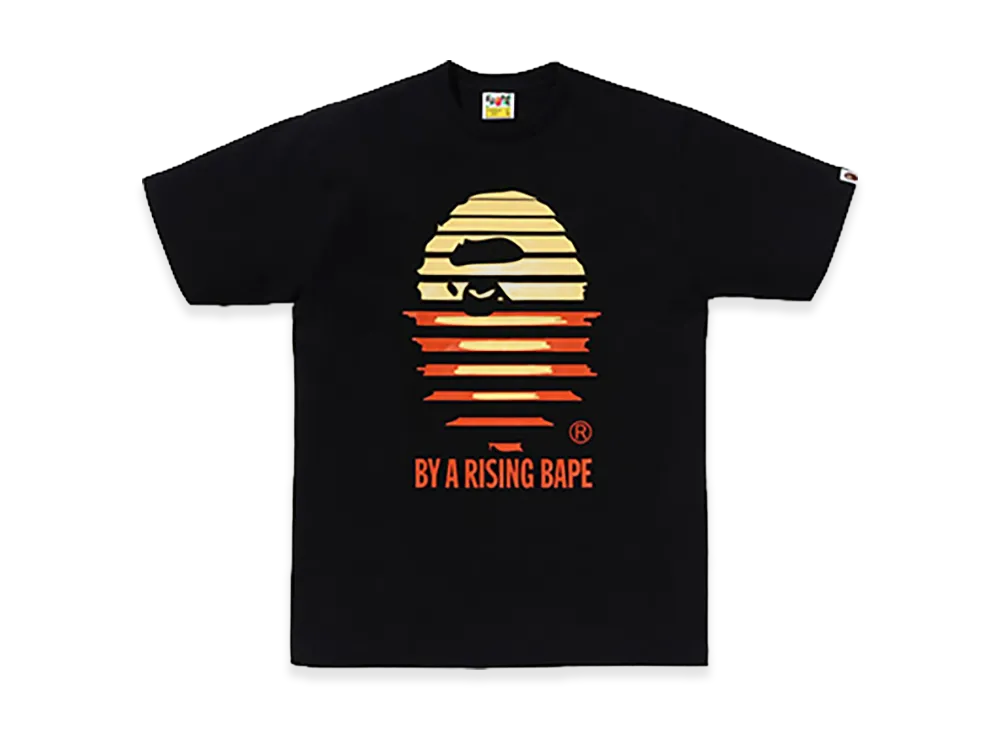 A BATHING APE By A RISING BAPE Tee "Black"