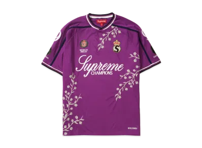 Supreme Floral Soccer Jersey "Purple"