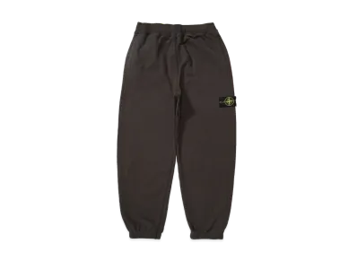 Stone Island Brushed Organic Cotton Fleece Sweat Pants "Brown"