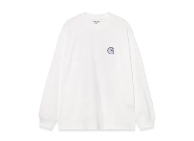 Carhartt WIP L/S Mind Your Head T-Shirt "White"