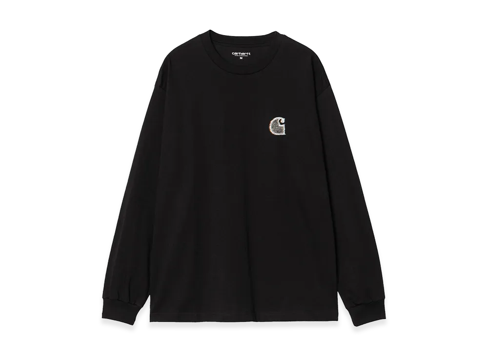Carhartt WIP L/S Mind Your Head T-Shirt "Black"