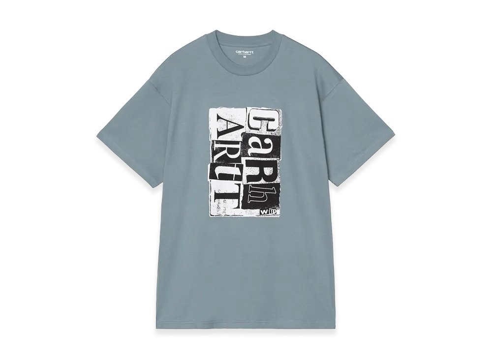 Carhartt WIP S/S Moving Letterpress T-Shirt "Velvet Blue"