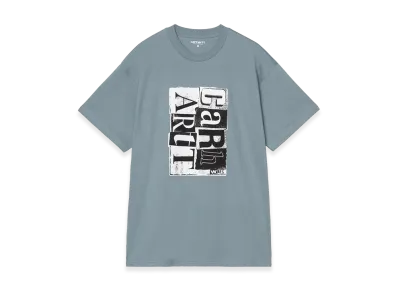 Carhartt WIP S/S Moving Letterpress T-Shirt "Velvet Blue"