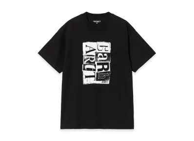 Carhartt WIP S/S Moving Letterpress T-Shirt "Black"