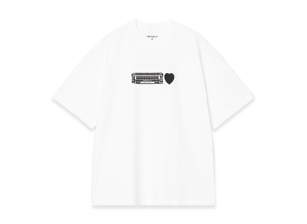 Carhartt WIP S/S Deconstructed Label T-Shirt "White"