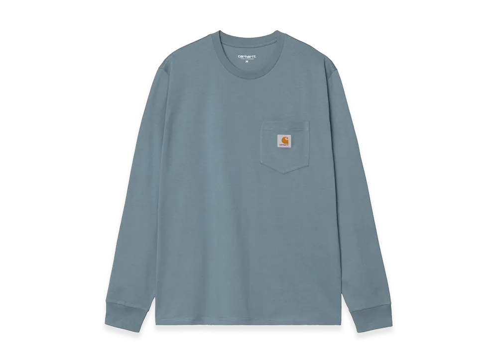 Carhartt WIP L/S Pocket T-Shirt "Velvet Blue"
