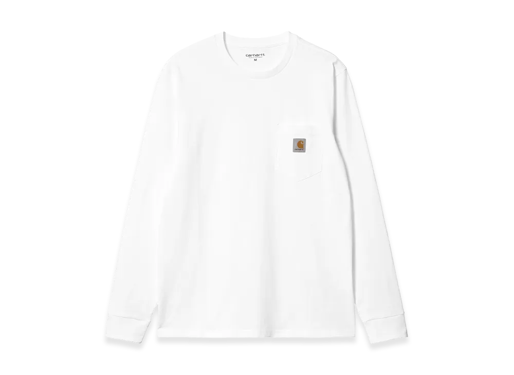 Carhartt WIP L/S Pocket T-Shirt "White"