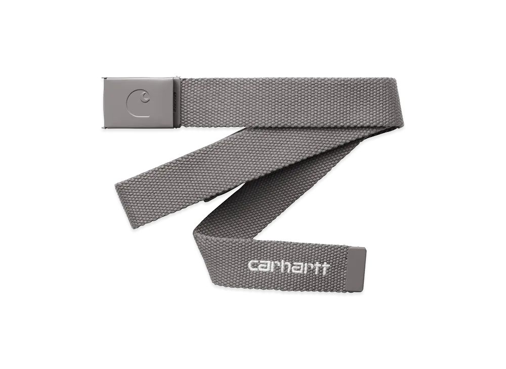 Carhartt WIP C-Logo Belt Tonal "Porphyry/White"