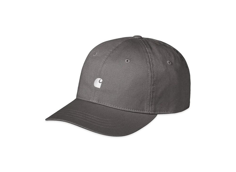 Carhartt WIP Madison Logo Cap "Porphyry/White"