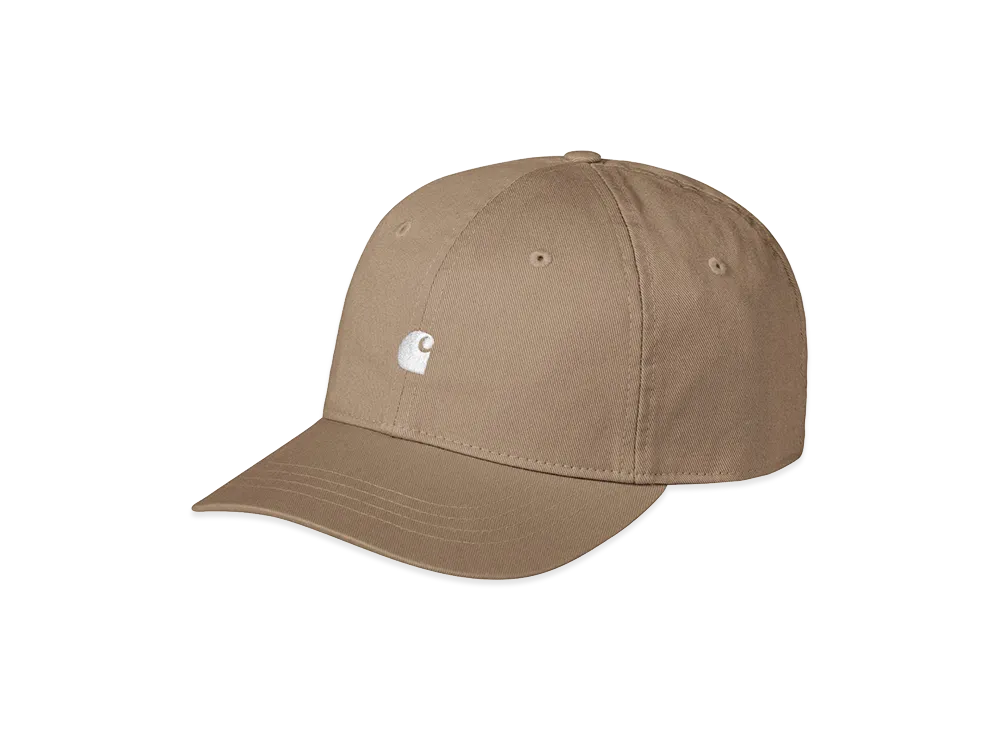 Carhartt WIP Madison Logo Cap "Leather/White"