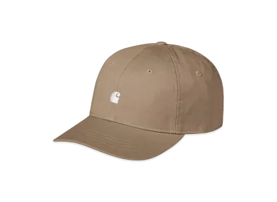 Carhartt WIP Madison Logo Cap "Leather/White"