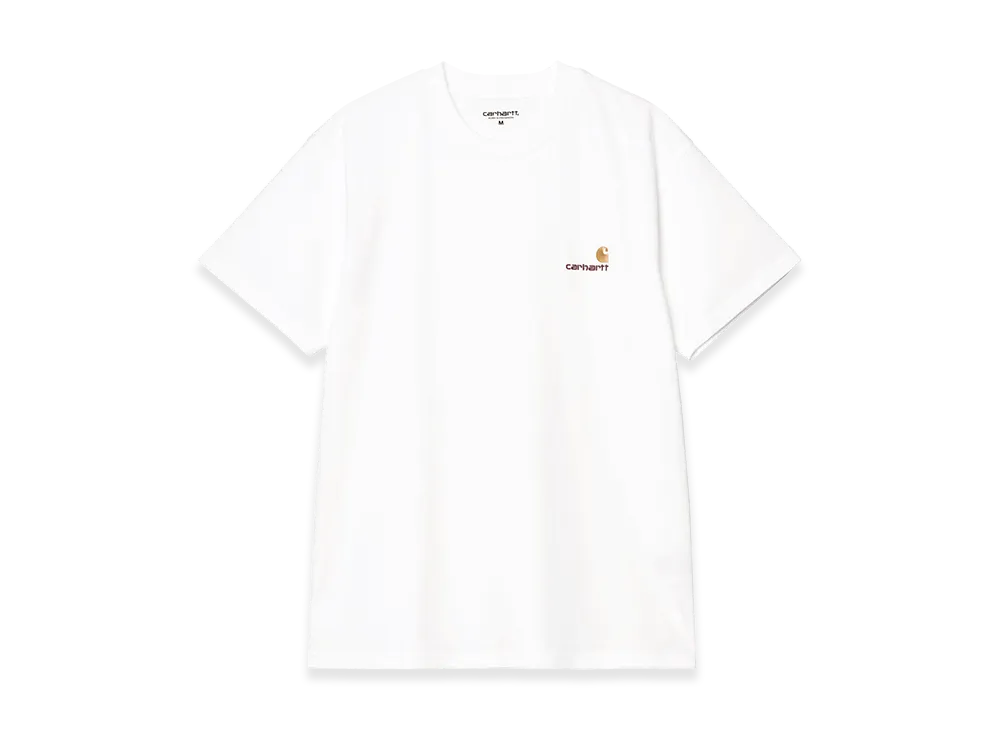 Carhartt WIP S/S American Script T-Shirt "White"