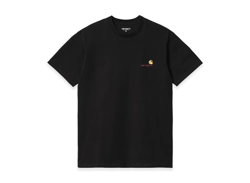 Carhartt WIP S/S American Script T-Shirt "Black"