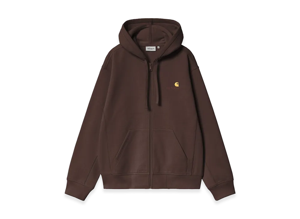 Carhartt WIP Hooded American Script Jacket "Palisander"