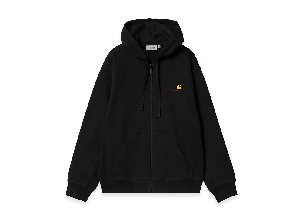 Carhartt WIP Hooded American Script Jacket "Black"