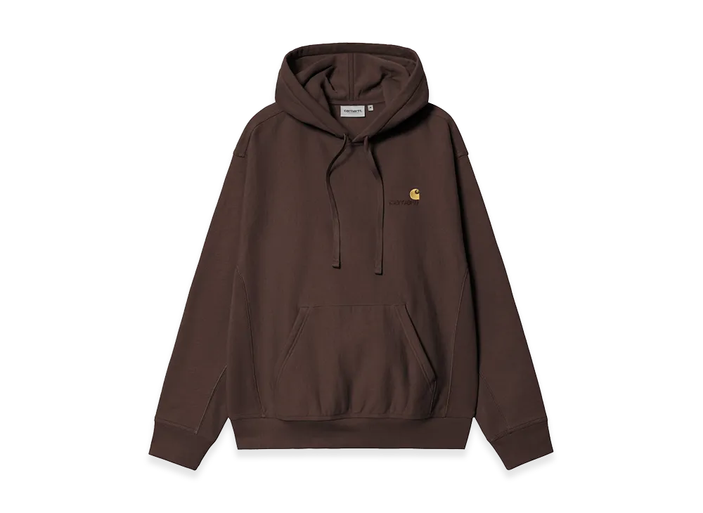 Carhartt WIP Hooded American Script Sweat "Palisander"