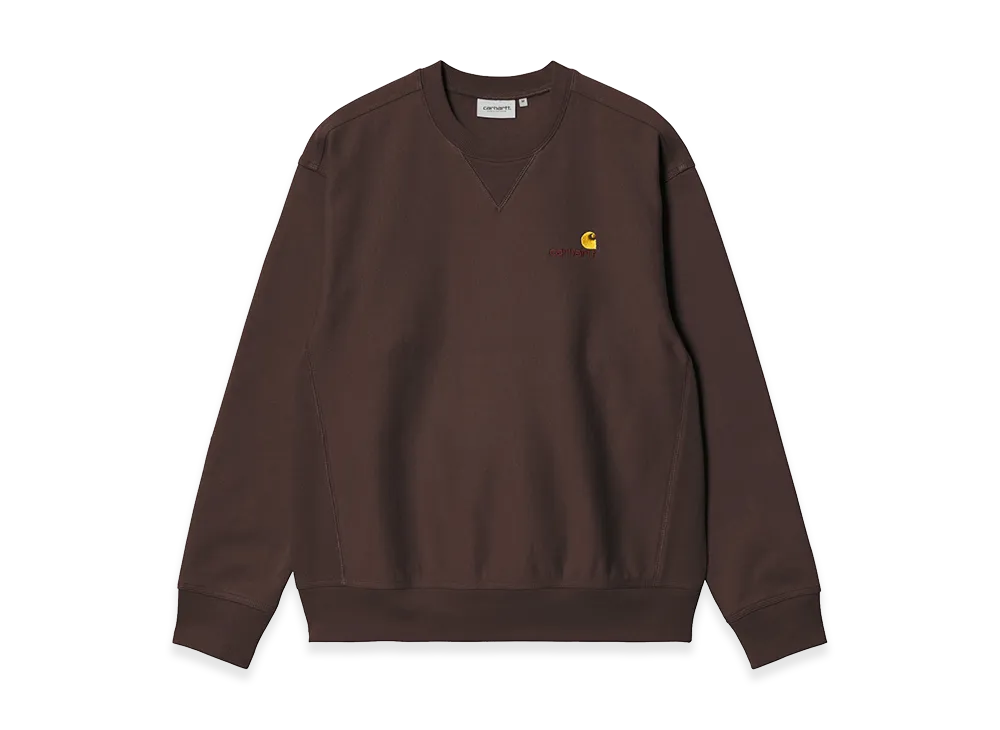 Carhartt WIP American Script Sweat "Palisander"