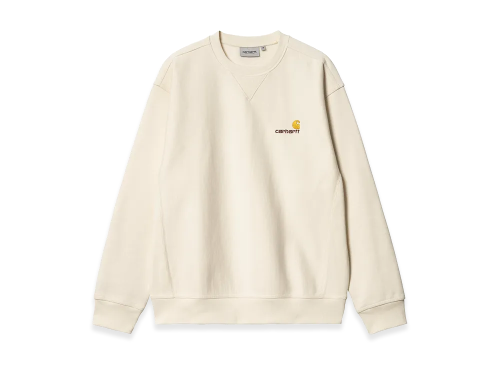 Carhartt WIP American Script Sweat "Natural"