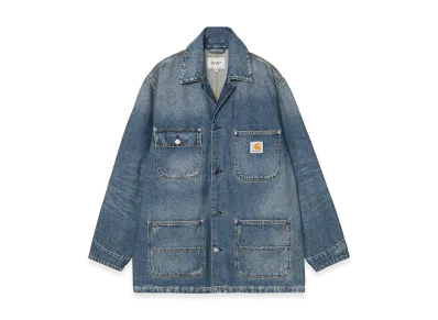 Carhartt WIP Aden Chore Coat "Blue(Grind Wash)"