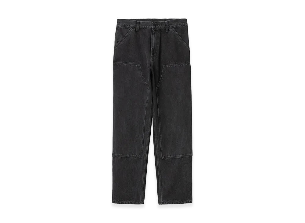 Carhartt WIP Double Knee Pant "Black(Stone Washed)"