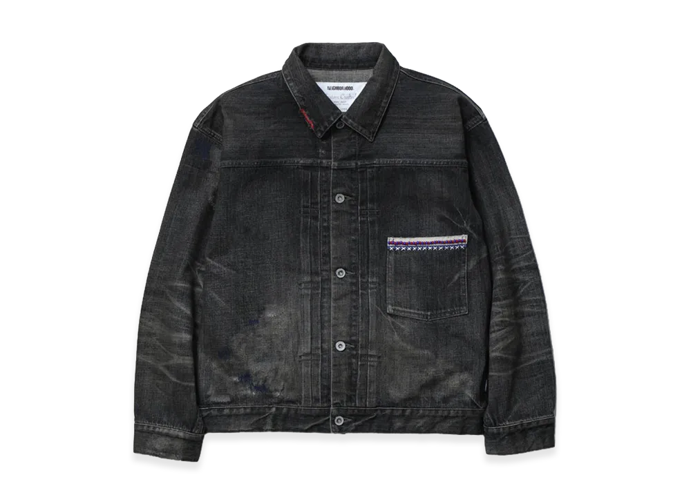 NEIGHBORHOOD Savage Denim Type-1 Jacket "Black"