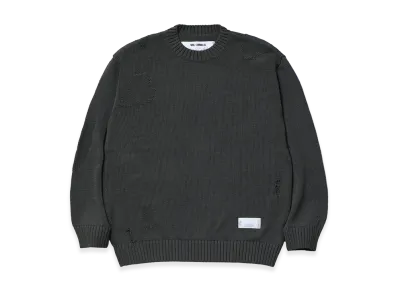 NEIGHBORHOOD Savage Crewneck Sweater "Charcoal"
