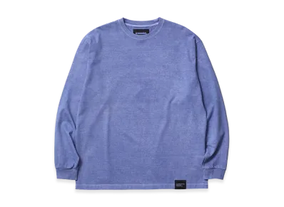 NEIGHBORHOOD Pigment Dyed Crewneck LS "Blue"